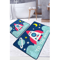 Набір килимків для ванної кімнати Chilai Home NAMOON  60*100+50*60