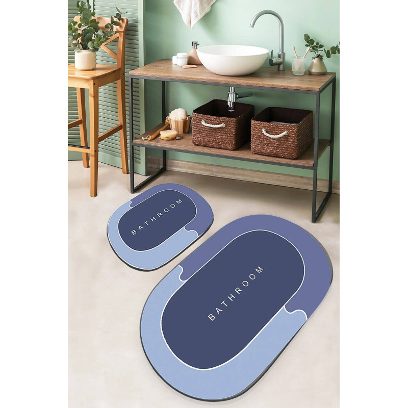 Набір килимків для ванної кімнати Chilai Home  Skylife   60*100+50*60
