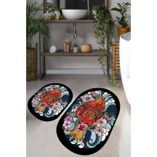 Набір килимків для ванної кімнати Chilai Home   Lakingo  60*100+50*60