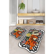Набір килимків для ванної кімнати Chilai Home   Wild animals  60*100+50*60