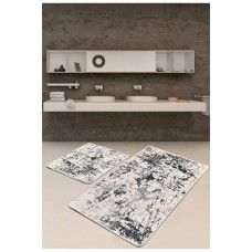 Набір килимків для ванної кімнати Chilai Home   Kenzo  60*100+50*60