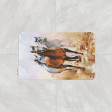 Коврик для ванной Tabe  Horses 60x100
