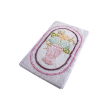 Коврик для ванной Chilai Home Demet White 60*100