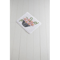 Коврик для ванной Chilai Home Alacati Pink 50*60