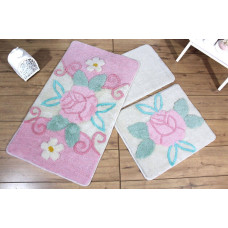 Коврик для ванной Chilai Home Garden Pink