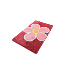 Коврик для ванной Chilai Home Flower fusya  60*100