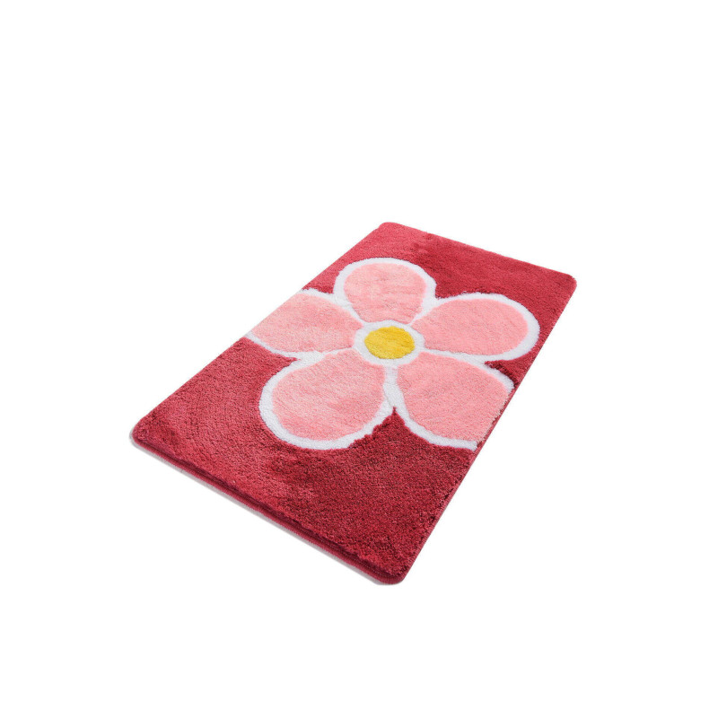 Коврик для ванной Chilai Home Flower fusya  60*100