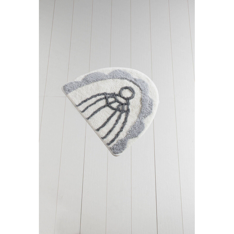 Коврик для ванной Chilai Home Sweet bird gri  50*60