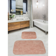 Набор ковриков для ванной комнаты Diva Gold Pudra  60*100+50*60