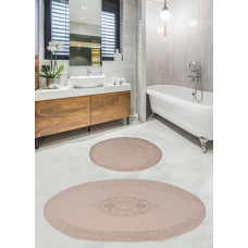 Набор ковриков для ванной комнаты Diva  Wazo Cream 60*100+50*60