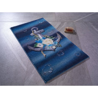 Коврик для ванной Confetti  Romantic Anchor K Mavi  57*100