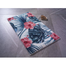 Коврик для ванной Confetti Hibiscus Mercan 50x57