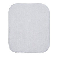 Confetti Atlanta Karbeyas Bathroom Mat (Snow White) 50x57