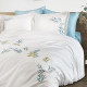 Постільна білизна Dantela Vita сатин з вишивкою - Neva євро