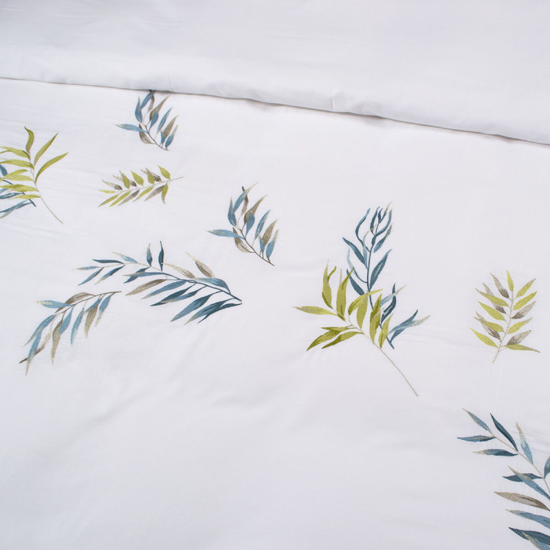 Постільна білизна Dantela Vita сатин з вишивкою - Neva євро