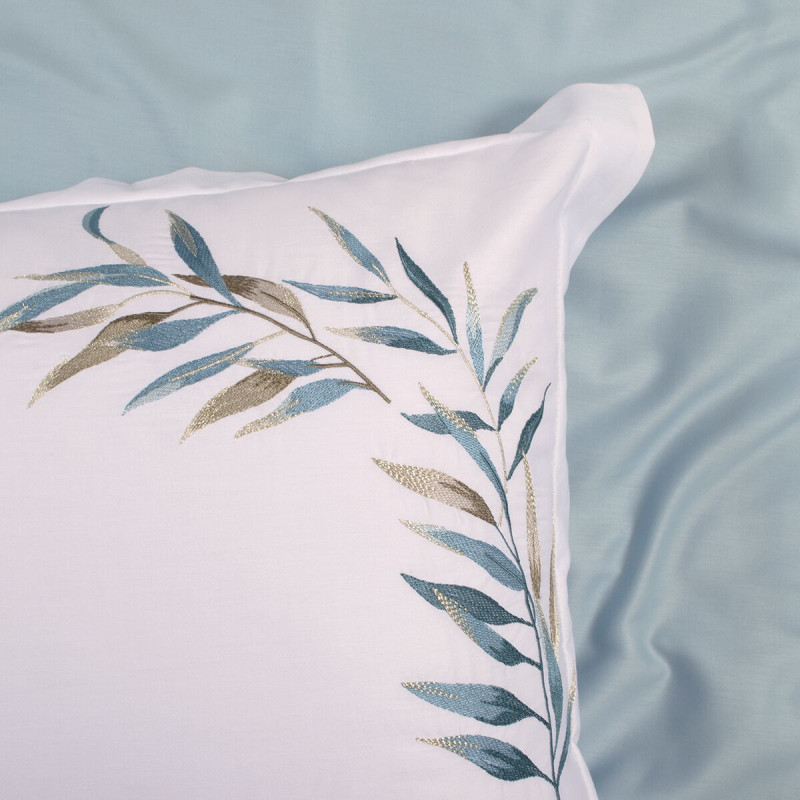 Постільна білизна Dantela Vita сатин з вишивкою - Neva євро