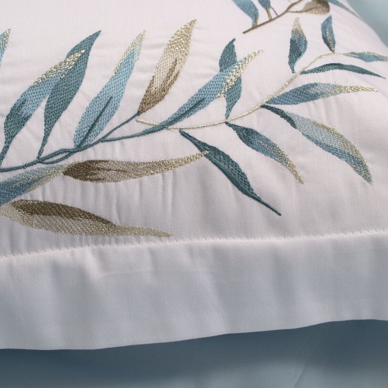 Постільна білизна Dantela Vita сатин з вишивкою - Neva євро