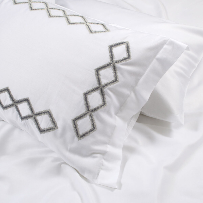 Постільна білизна Dantela Vita сатин з вишивкою - Rimma євро