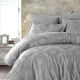 Постільна білизна Dantela Vita сатин жакард - Louisa a.gri світло-сірий євро