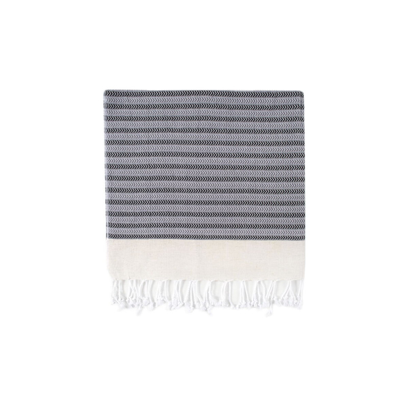 Рушник Irya Pestemal - Side fume темно-сірий 90*170