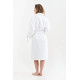 Халат махровий unisex Lotus Home - Basic Line white M