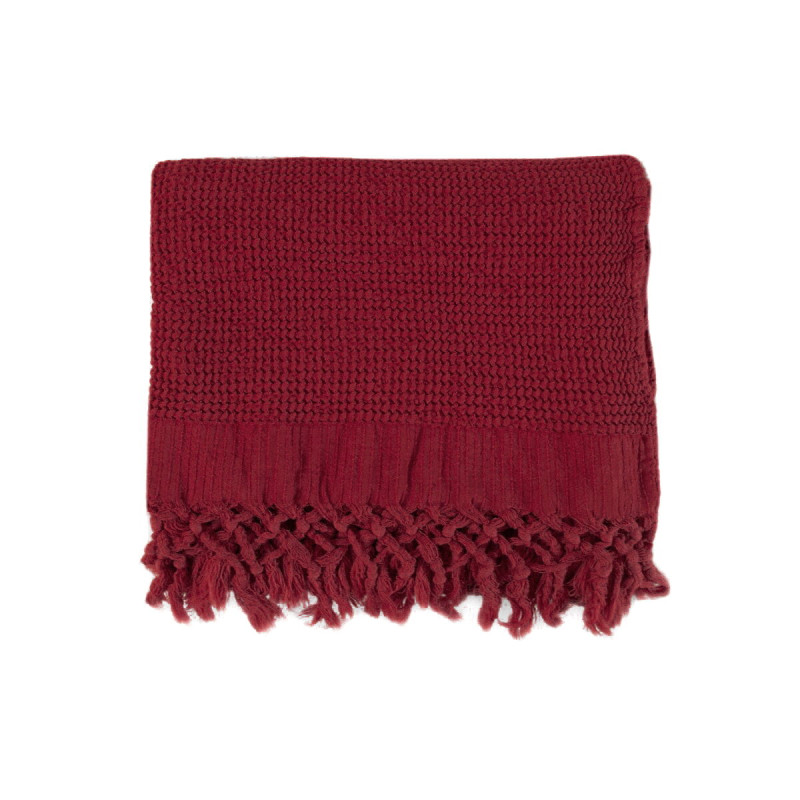 Плед Lotus Home - Rius red червоний 130*170