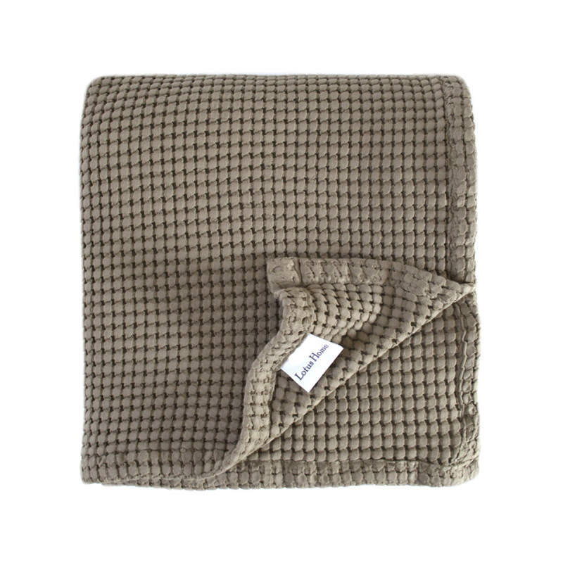 Покривало Lotus Home - Bellia khaki хакі 200*220