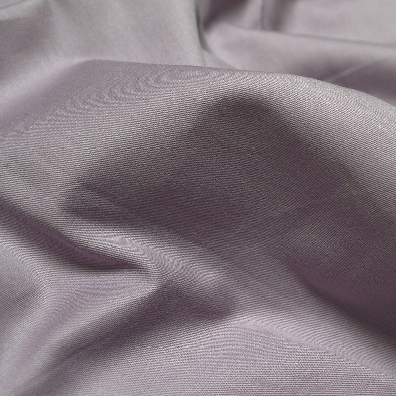 Простирадло на резинці з наволочками сатин premium Lotus Home - Leona бузковивий 180*200+50*70 (2)