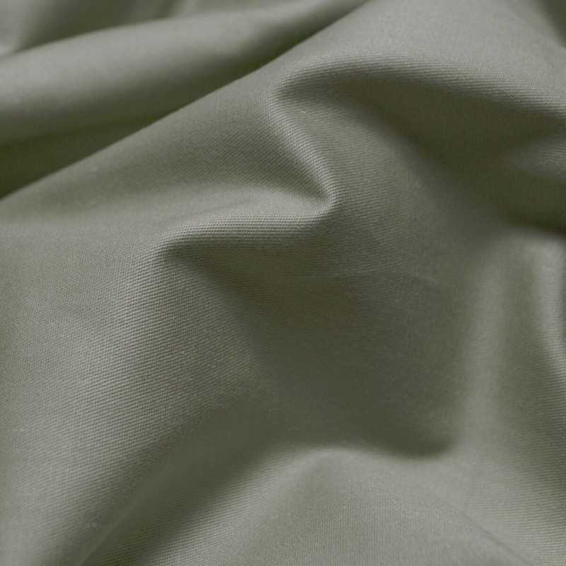 Простирадло на резинці з наволочками сатин premium Lotus Home - Leona оливковий 180*200+50*70 (2)