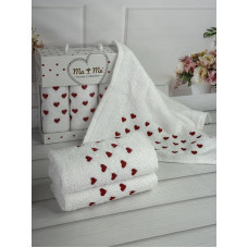 Mame Heart 3в1 кухонні рушники 30х50см. (24547)