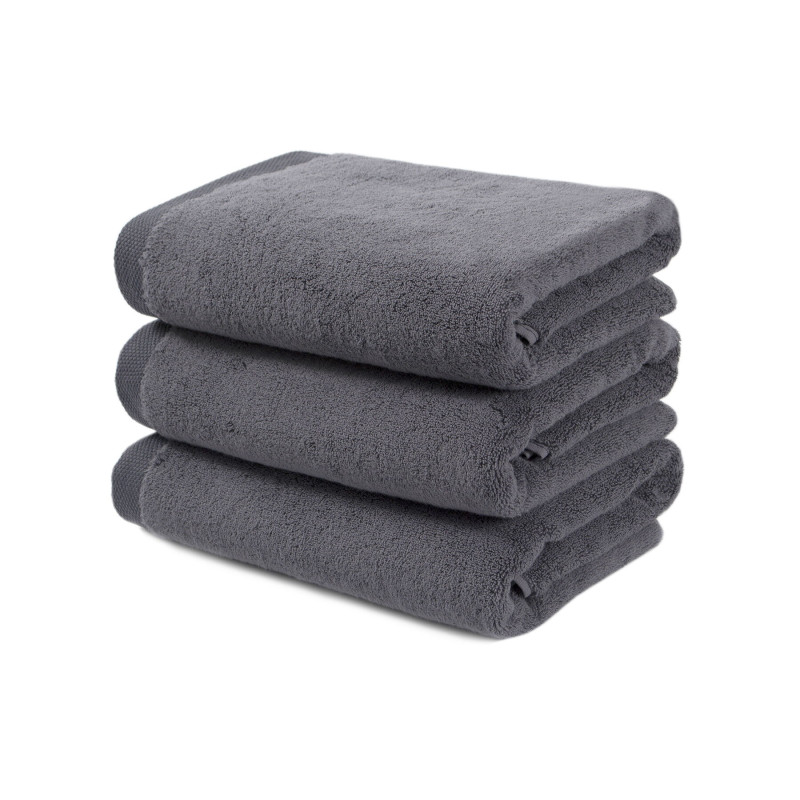 Рушник Lotus Home Готель Premium - Microcotton Antrasit 90*150 550 г/м²