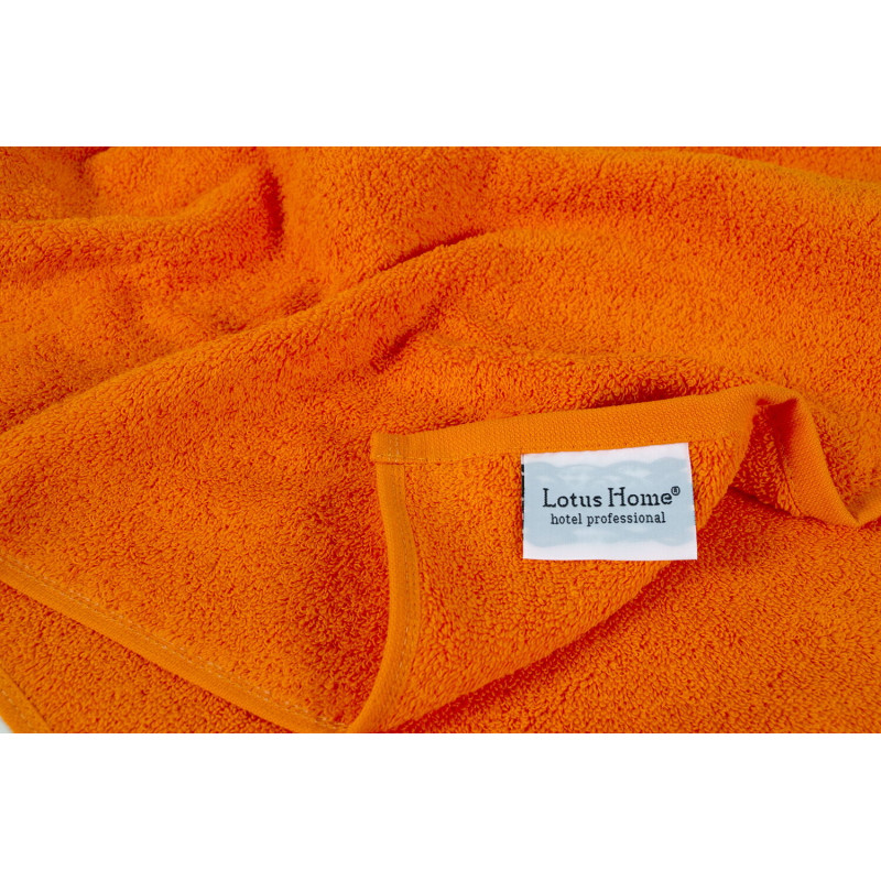 Рушник Lotus Home - Hotel Basic помаранчевий 50*90 (16/1) 450 г/м²