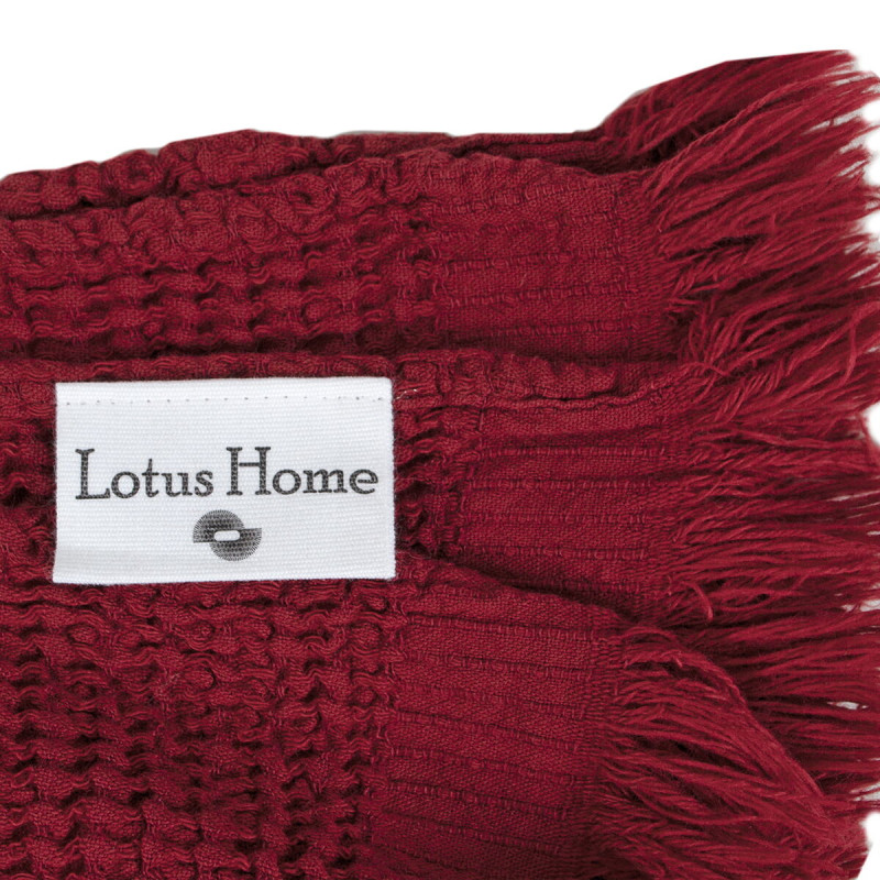 Рушник Lotus Home - Rius red червоний 90*170