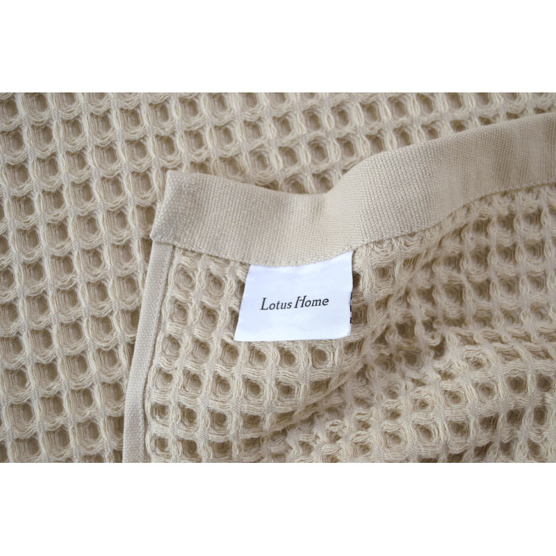 Рушник Lotus Home - Waffle bej бежевий 70*140