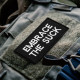 Набір шевронів 2 шт. з липучкою Embrace the suck 4х8 см вишитий патч шеврон нашивка