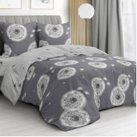 Gray Dandelions Bed Linen Set