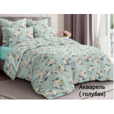 Постільний комплект Акварель блакитна