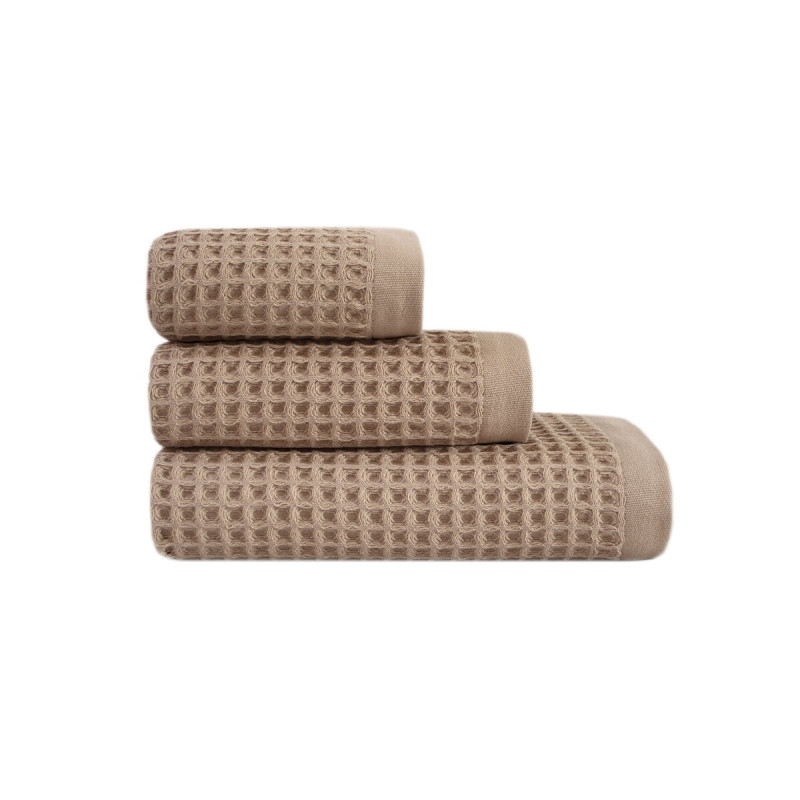Рушник Lotus Home - Waffle cocoa какао 90*150