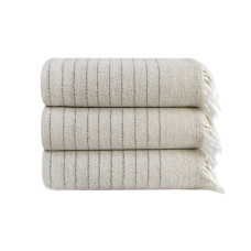 Рушник з льону Lotus Home - Line сірий 50*90