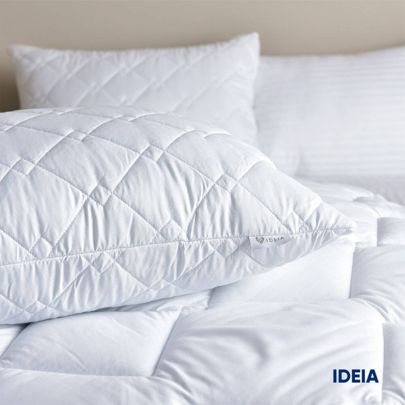 Подушка Classic Soft 50х70 см IDEIA штучний пух з внутрішньою подушкою на блискавці,  пуху для готелів та дому