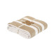 Плед Lotus Home - Infinity Stripe бежевий 200*220