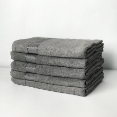 Рушник махровий SoundSleep Rossa 40х70 см сірий (93467797)