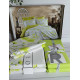 Poplin Sakura yesil постіль з поплин. Євро розмір. Romeo home Туреччина. (12190)