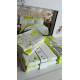 Poplin Sakura yesil постіль з поплин. Євро розмір. Romeo home Туреччина. (12190)