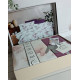 Poplin Rose murdum постіль з поплин. Євро розмір. Romeo home Туреччина. (88162)