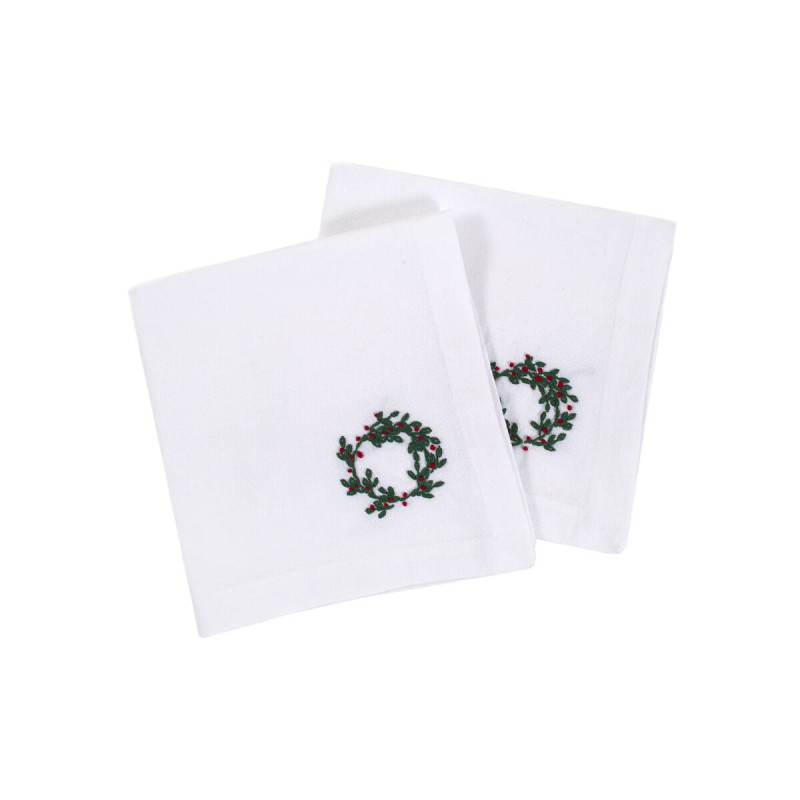 Набір столових серветок Lotus Home - Christmas Mistletoe 48*48 (2 од)