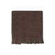 Рушник Lotus Home - Rius dark brown темно-коричневий 50*100