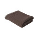 Рушник Lotus Home - Rius dark brown темно-коричневий 50*100