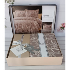 Vortex жаккардова постіль, євро розмір. Romeo home Туреччина. (24579)