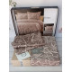 Vortex жаккардова постіль, євро розмір. Romeo home Туреччина. (24579)